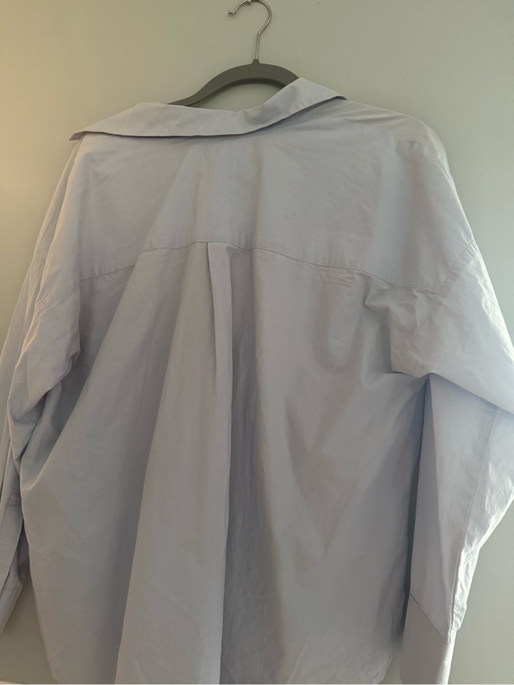 H&M Pale Blue Women’s Button-Down Dress Shirt - Picture 6 of 6